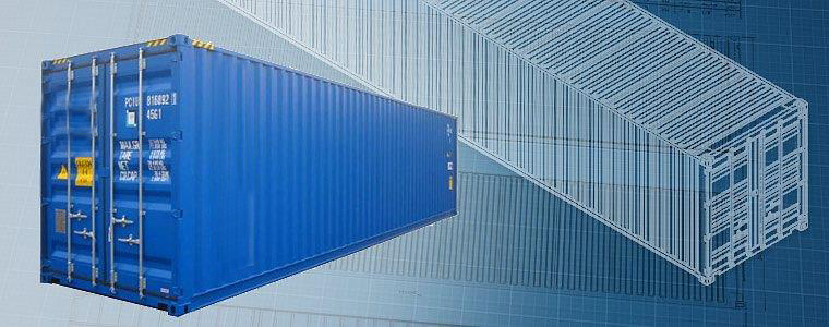40' High Cube
Inside Length: 12.036m
Inside Width: 2.350m
Inside Height: 2.697m
Door Width: 2.338m
Door Height: 2.585m
Average Weight: 3900 Kg