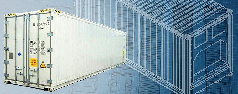 40' High Cube Reefer
Inside Length: 11.584m
Inside Width: 2.294m
Inside Height: 2.557m
Door Width: 2.284m
Door Height: 2.437m
Average Weight: 4140 Kg